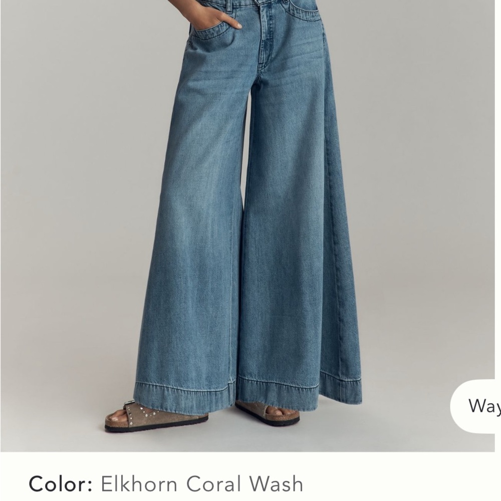 Pilcro Elkhorn Coral Wash Flare 👖